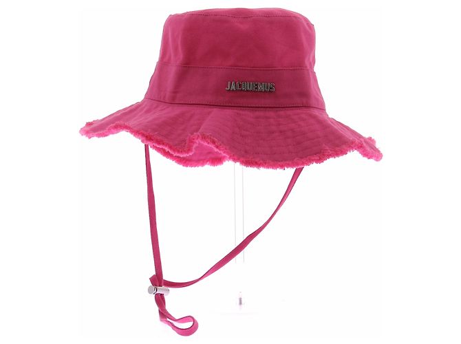 Cappello Jacquemus Rosa in Cotone 