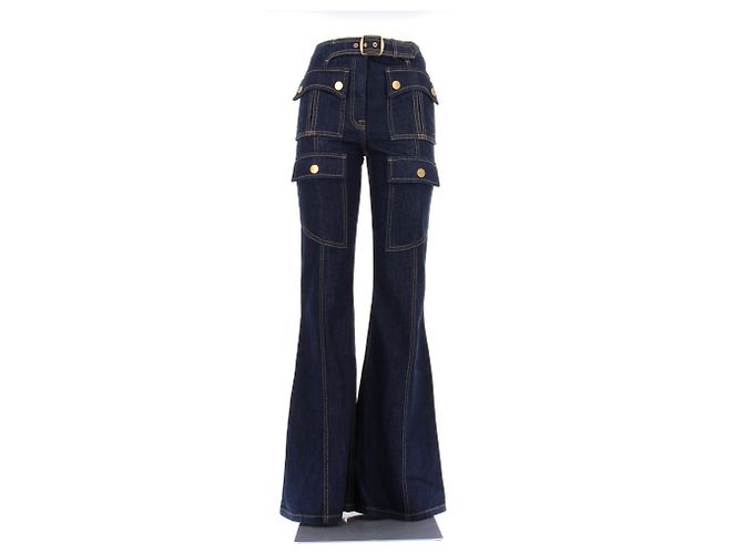 Vaqueros de algodón azules Zimmermann Talla 26 