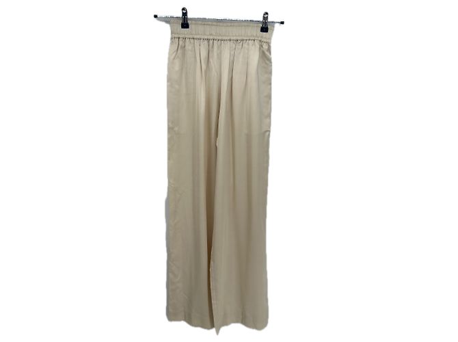 Elia Essentials. Elia Essentials Satinhose Beige Viskose