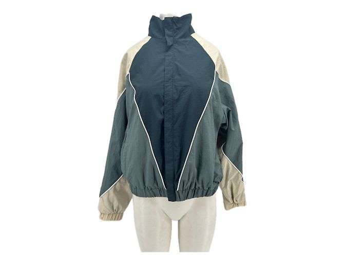 Autre Marque ADANOLA Bomber Jacket Navy Blue Polyamide XXS