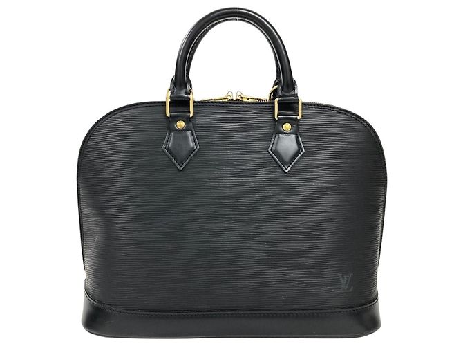 Sac à main Louis Vuitton Alma Noir