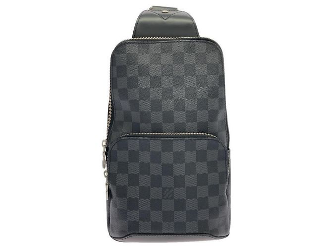 Borsa a tracolla Louis Vuitton Damier Graphite Avenue Damier ebene