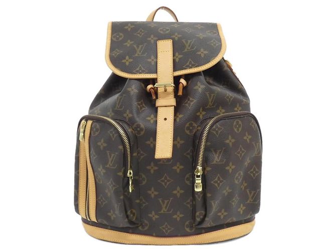Louis Vuitton Monogram Sac à Bosphore Backpack Brown