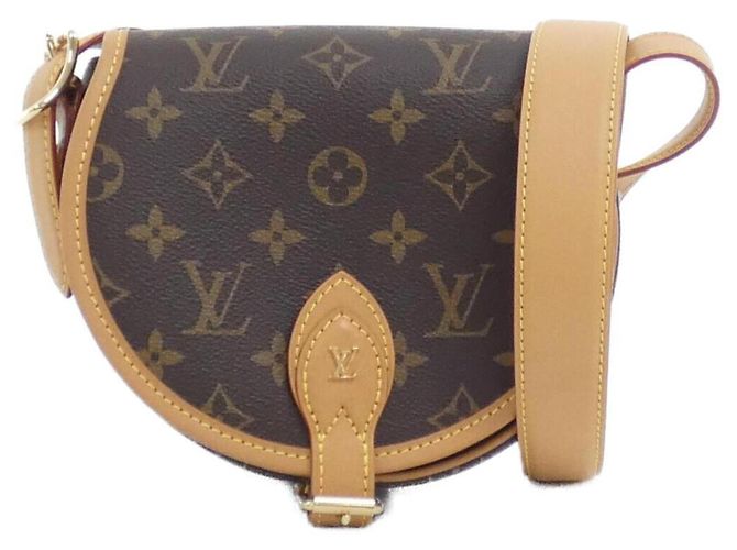 Bolsa de Ombro Louis Vuitton Monogram Tambourin Marrom