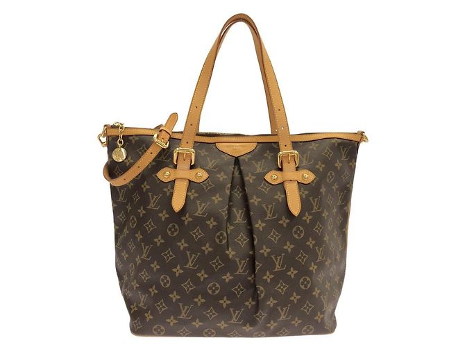 Bolsa Louis Vuitton Monogram Palermo GM Marrom