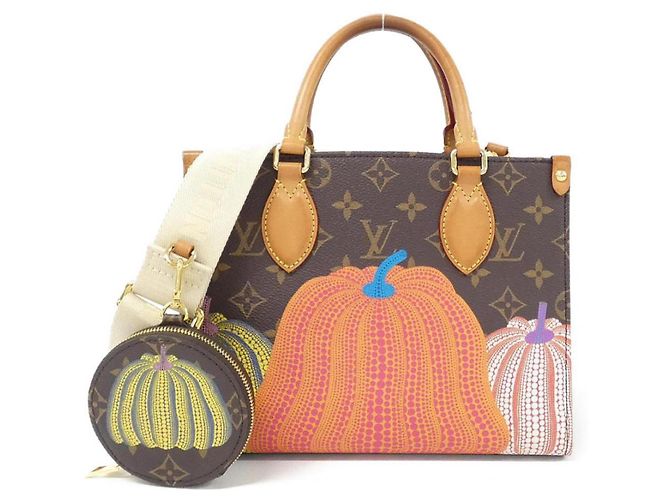 Louis Vuitton Monogram OnTheGo PM Handtasche Braun