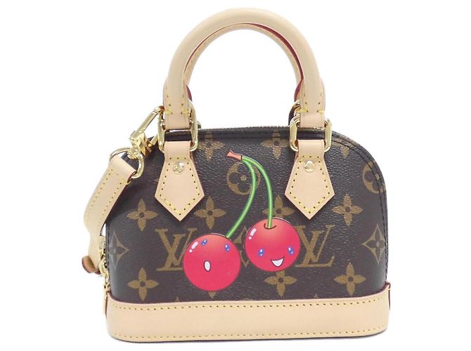 Bolsa Louis Vuitton Monogram Nano Alma Marrom