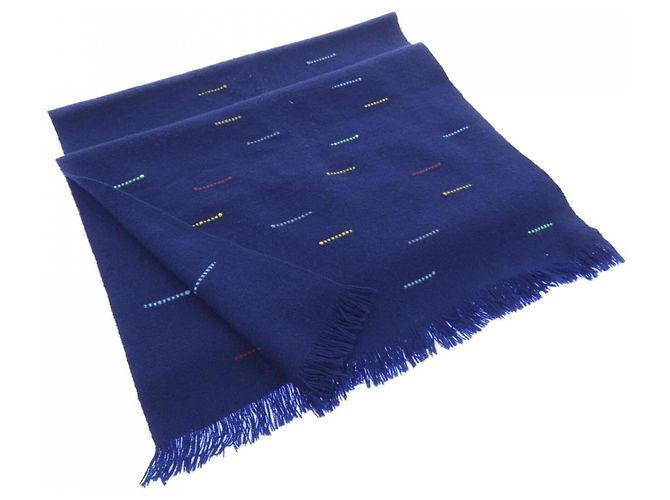 Hermès Hermes Cashmere Stole in Navy Navy blue