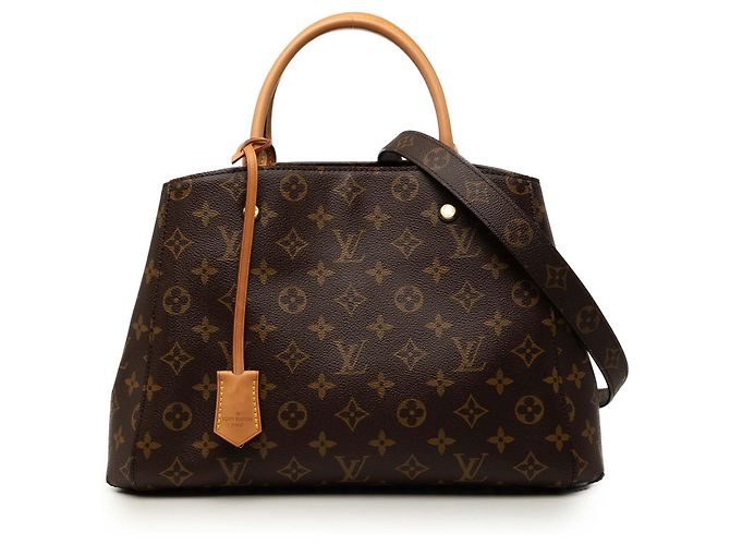 Louis Vuitton Marrom Monogram Montaigne MM