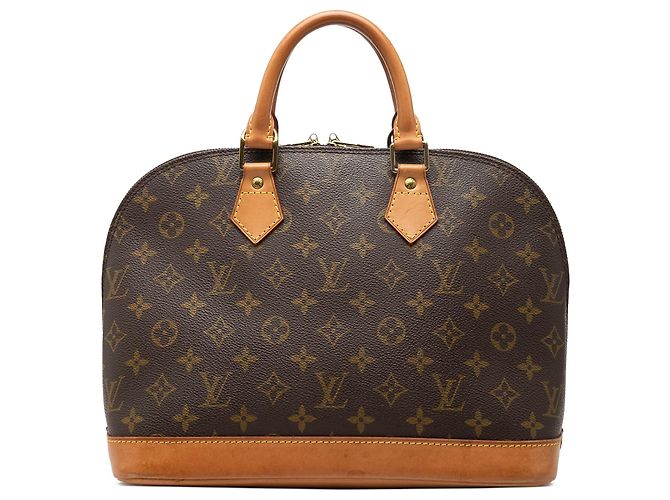Louis Vuitton Marron Monogram Alma PM