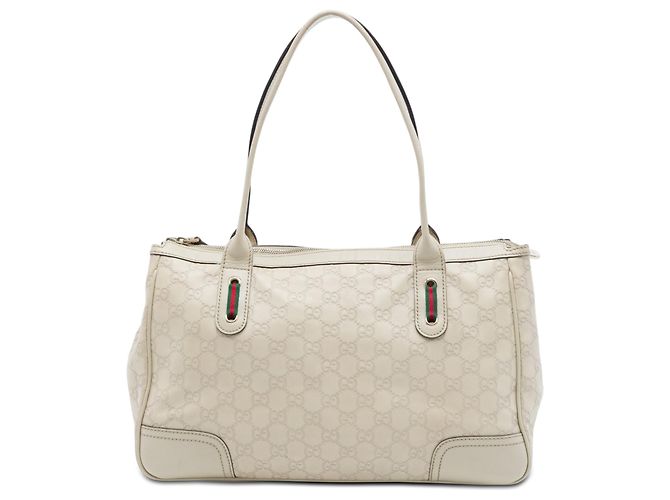 Gucci Beige Guccissima Web Princy Tote