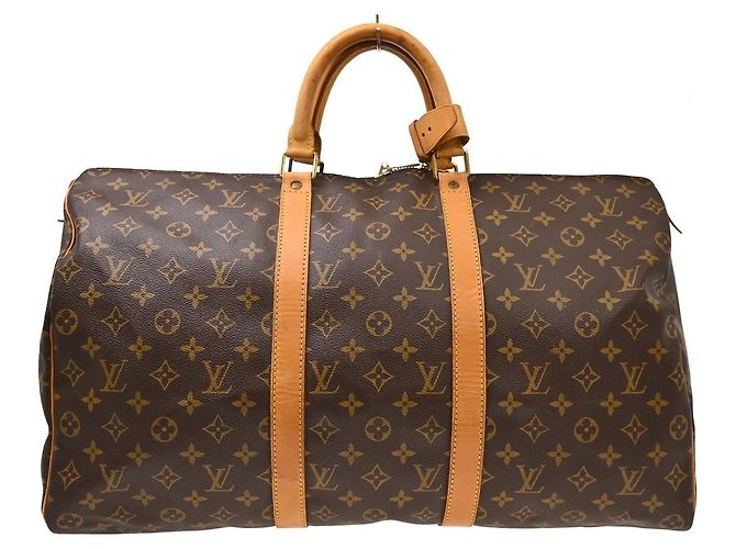 Louis Vuitton Keepall Canvas 50 Marron