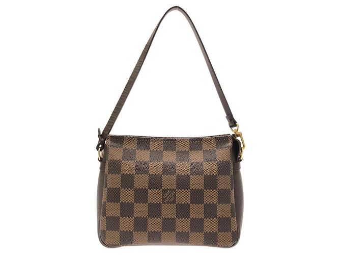 Necessaire de maquiagem Louis Vuitton Damier Trouse Damier ebene