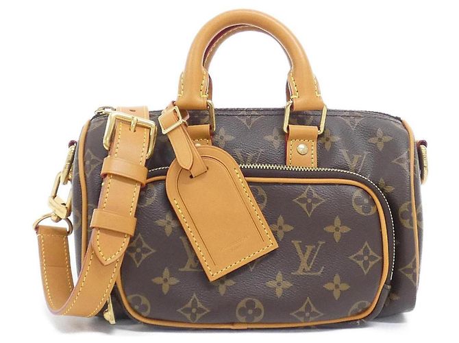 Sac Boston Louis Vuitton Monogram Archive Keepall Cargo 25 Marron