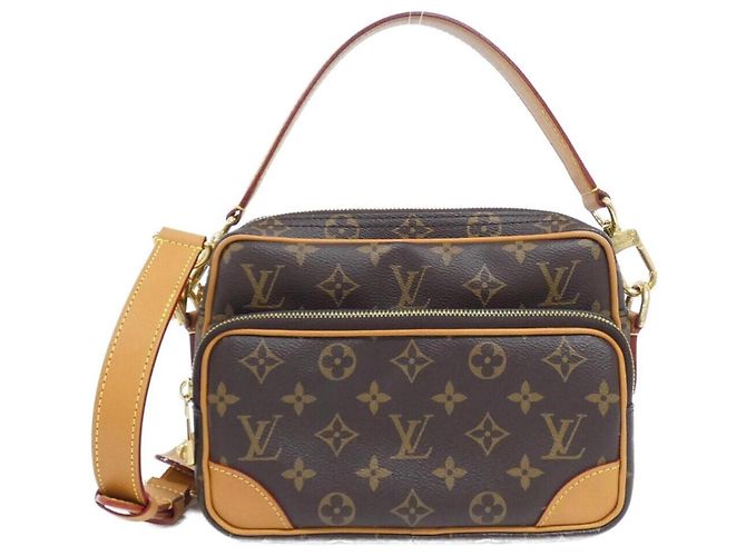 Bolsa de Ombro Louis Vuitton Monogram Archive Nile Marrom