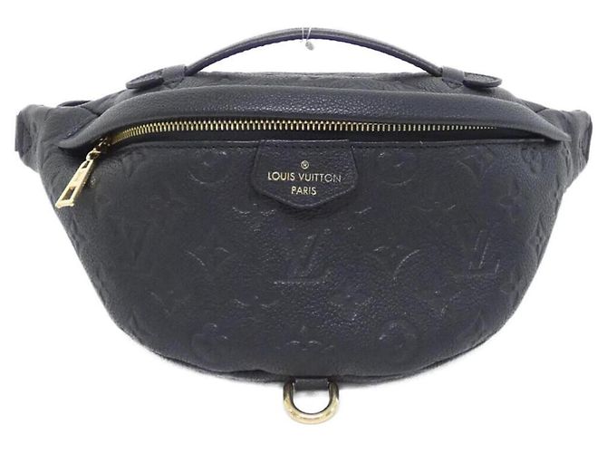Louis Vuitton Monogram Empreinte Bumbag M44812 Nero