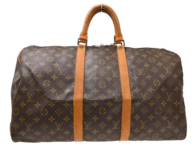 Louis Vuitton Keepall Monogram Canvas 50 Braun