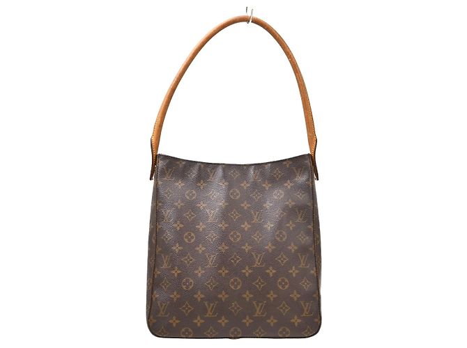 Louis Vuitton Loop Hobo Canvas GM Marrom