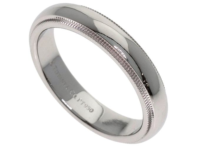 Tiffany & Co. Platin-Milgrain-Ring
