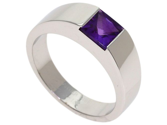 Cartier Tank Ring Amethyst in 18K Weißgold