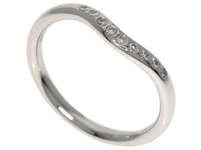 Anillo Tiffany & Co. Curved Band Diamond