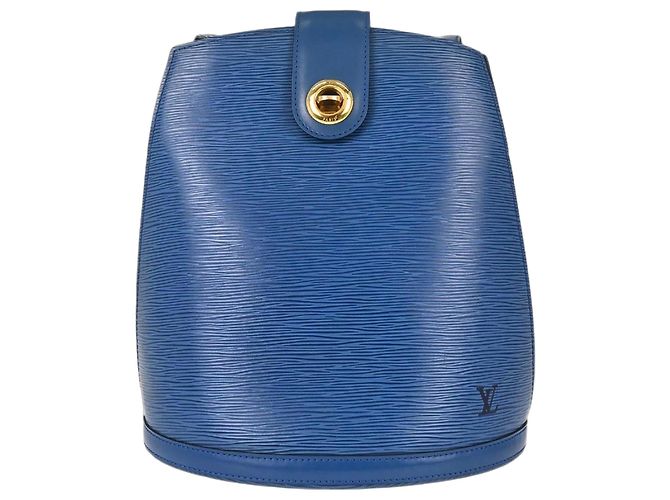 Louis Vuitton Cluny Epi MM Bleu