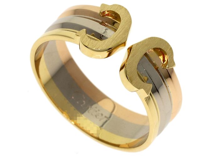 Anello Cartier 2C Band in oro 18K
