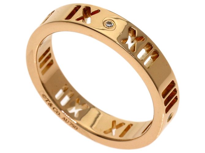 Tiffany & Co. 18K Gelbgold Diamantring