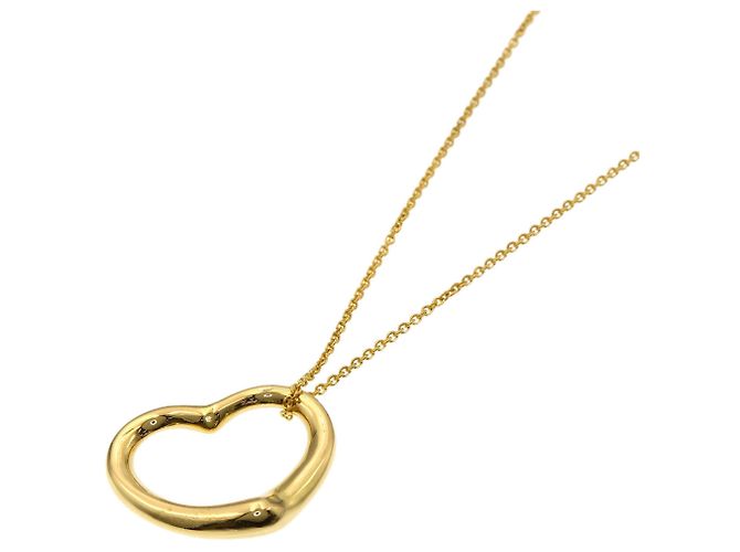 Elsa Peretti Collar Open Heart Tiffany & Co. en oro amarillo de 18K