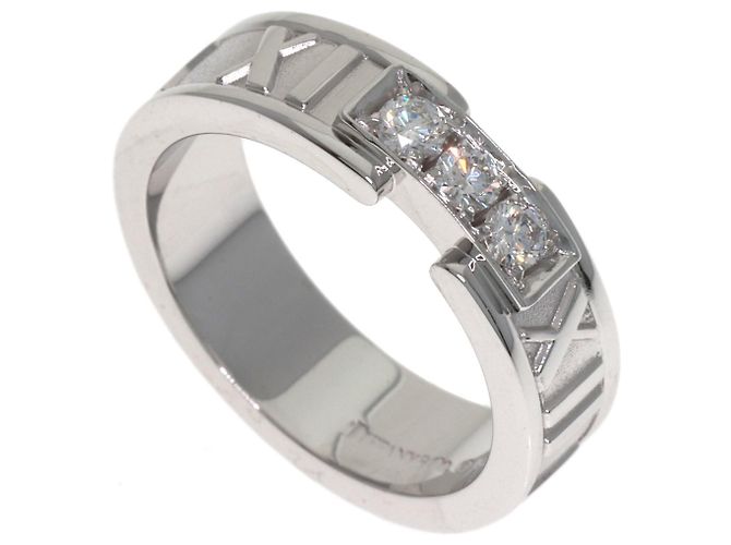 Tiffany & Co. Atlas 3-Diamond Ring