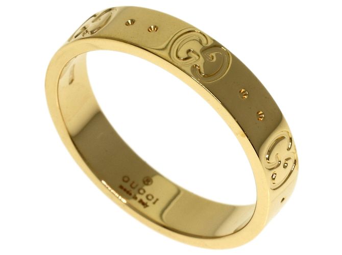 Anillo Gucci Icon #12 - Oro amarillo de 18K