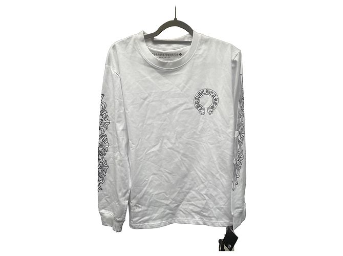 Chrome Hearts Longsleeve T-Shirt Weiß