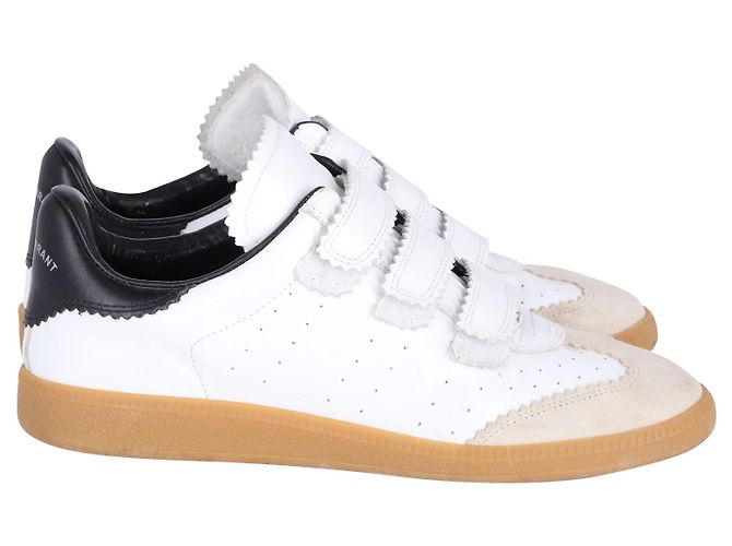 Baskets Beth d'Isabel Marant en cuir blanc