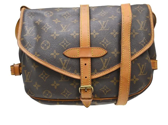 Louis Vuitton Saumur Monogram Canvas BB Marron