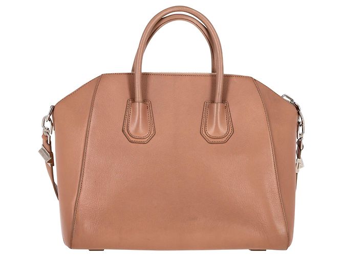 Sac Antigona Givenchy en cuir beige Marron