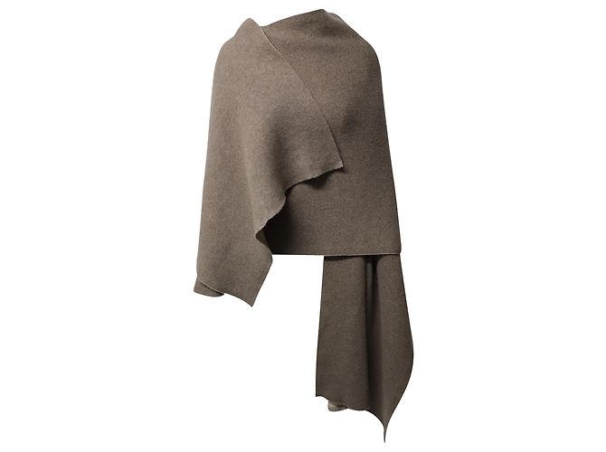 Pull cache-cœur Agnona en cachemire gris