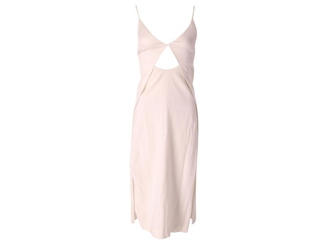 Autre Marque Robe Dion Lee à découpes en acétate blanc crème Écru