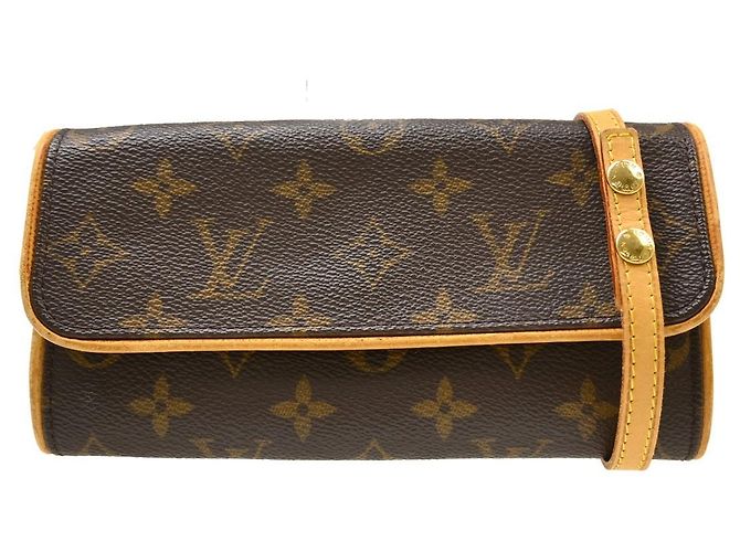Louis Vuitton Twin Canvas PM Marron