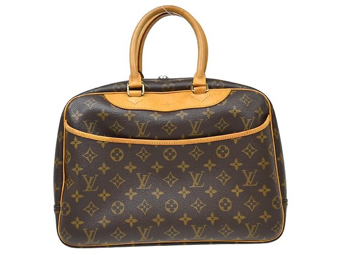 Louis Vuitton Deauville Monogram 34 Marrom