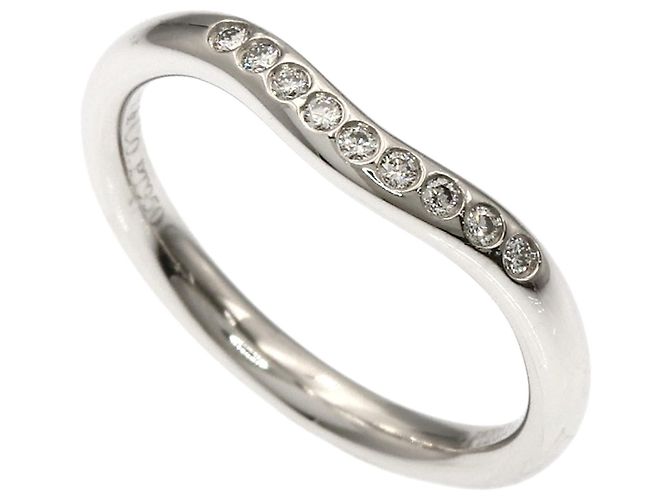 Tiffany & Co. Geschwungener Ring aus Platin