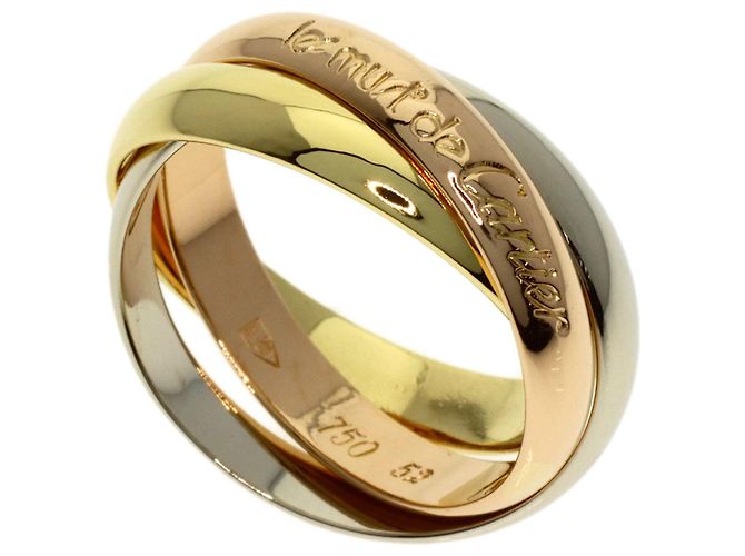 Anillo Trinity en oro de 18K Cartier