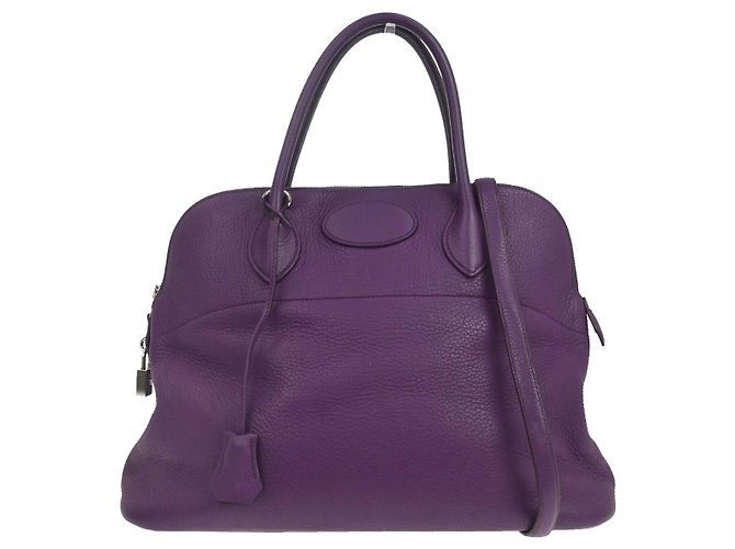 Hermès Hermes Bolide Taurillon Roxo