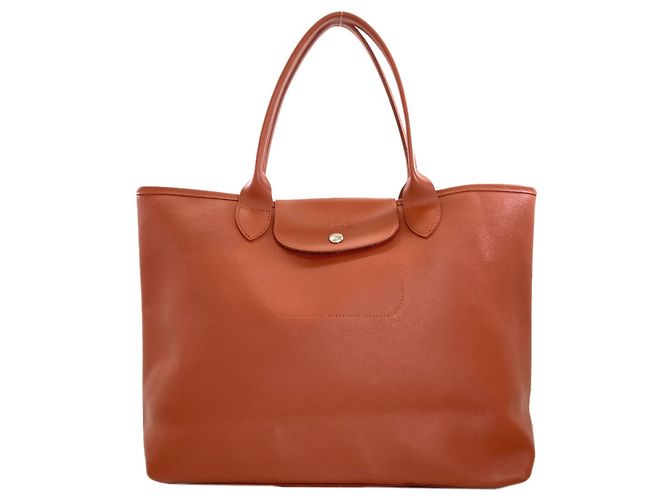 Borsa tote Longchamp Le Pliage Marrone