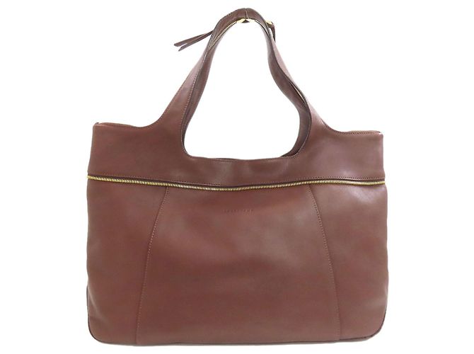 Borsa Tote Longchamp Imperial Marrone