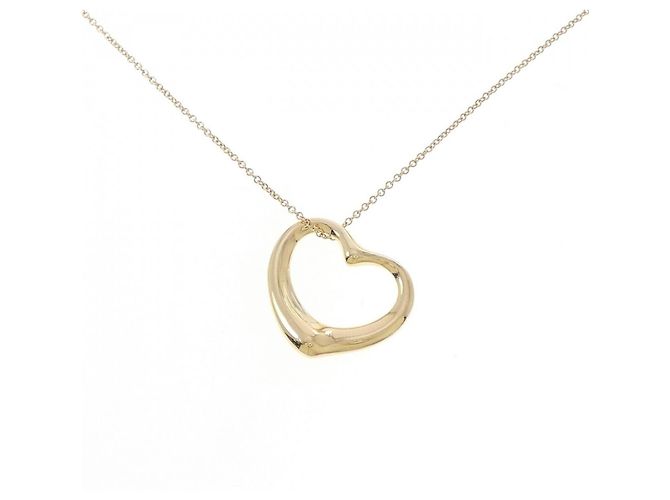 Tiffany & Co Collar Tiffany Open Heart en oro amarillo