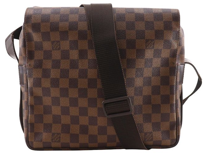 Bolso de Hombro Louis Vuitton Naviglio Castaño