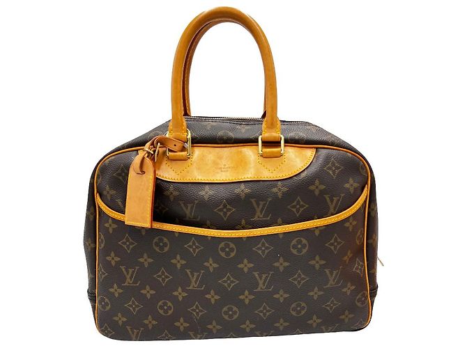 Louis Vuitton Deauville Monogram Canvas 34 Marrom