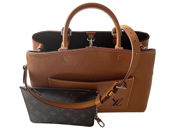 Louis Vuitton Marelle Tote MM M59953 Epi-Leder Camel Kamel