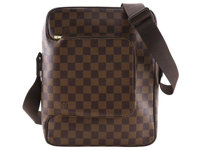 Bolsa de Ombro Louis Vuitton Olaf MM Marrom
