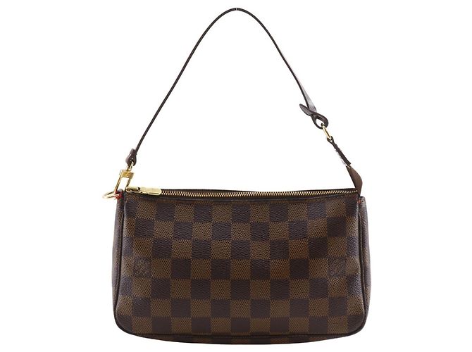 Pochette Louis Vuitton Pochette Accessoires Marrone